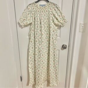 EUC Hill House Home Caroline Dress in Pastel Trellis in XS